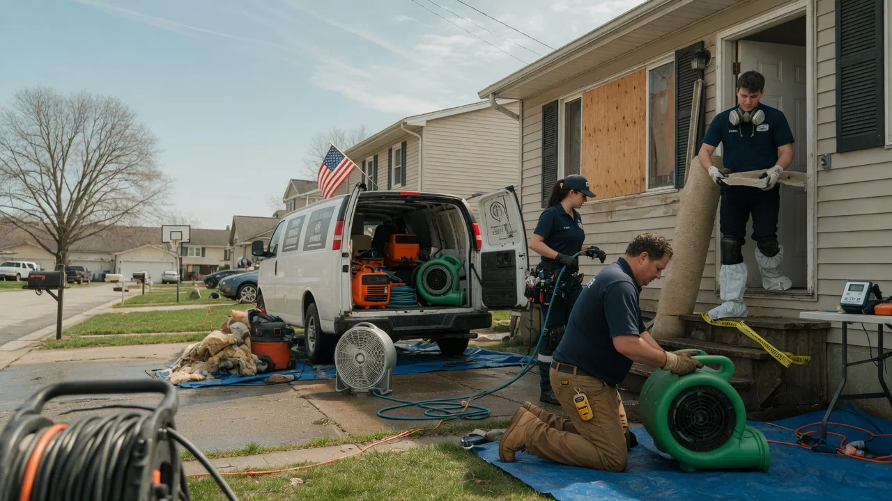 Water Damage Restoration in Carey, OH near me